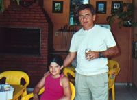 Nelsinho com  Maitê