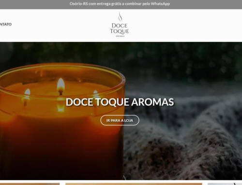 Loja virtual Doce Toque Aromas