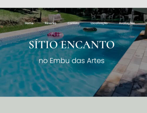 Site Sítio Encanto