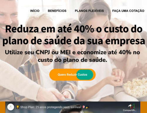 Landing Page Shopplan Corretora de Seguros